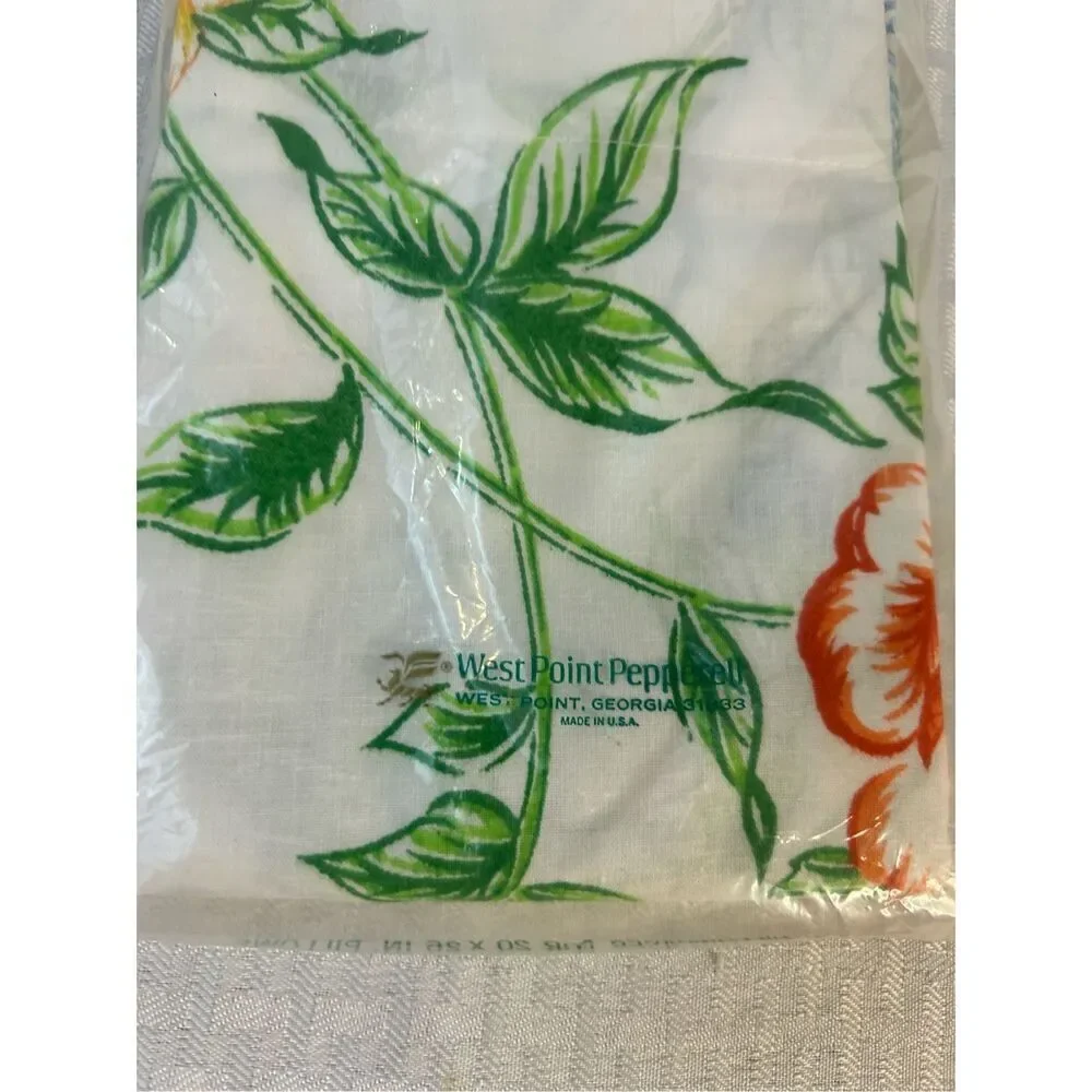 2 West Point Pepperell Pillow Cases No-Iron USA Irregular‎ NEW 20